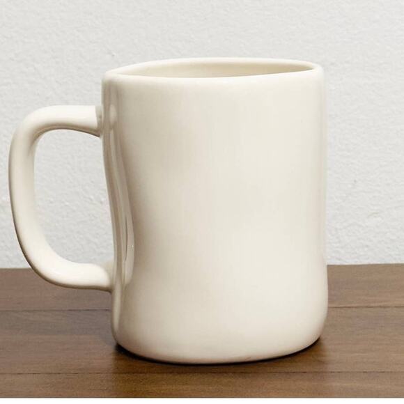 NEW: Rae Dunn - Ivory & Red, Ceramic, XOXO & Heart, Coffee Mug (16 oz) - Picture 5 of 5